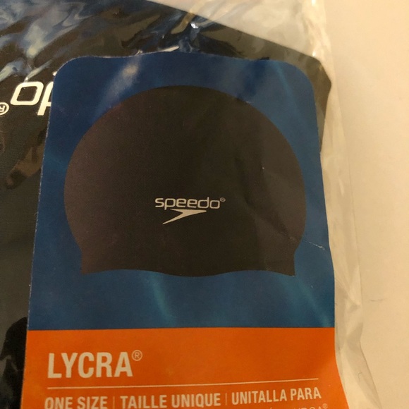 Lycra one size black speedo hat - Picture 3 of 3